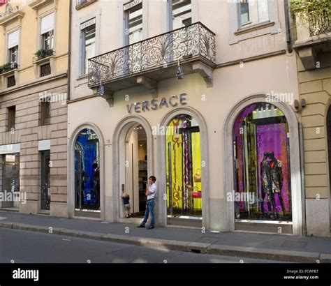 Versace Milan Via Montenapoleone 